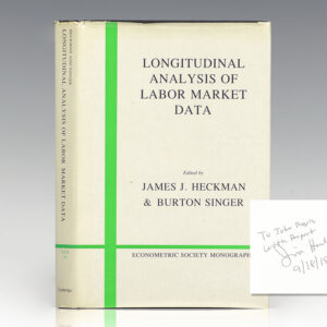 Longitudinal Analysis of Labor Market Data.