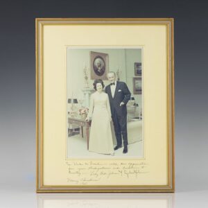 Lyndon B. Johnson Signed Photograph.