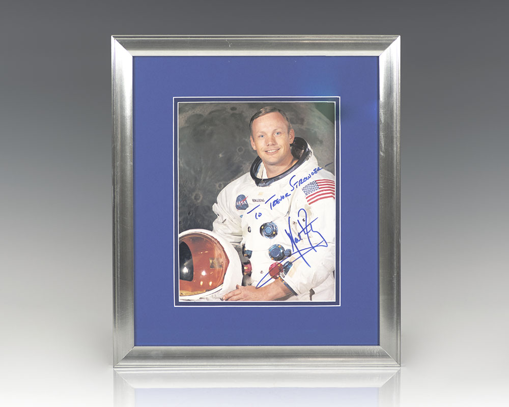 Neil Armstrong Signed Photograph.