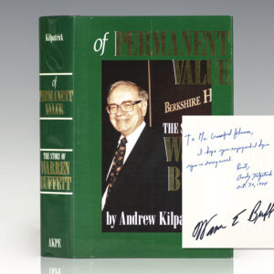 Of Permanent Value: The Story of Warren Buffett.