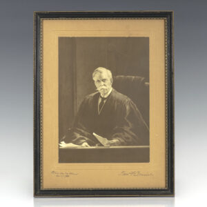 Justice Oliver Wendell Holmes, Jr. Signed Photograph.