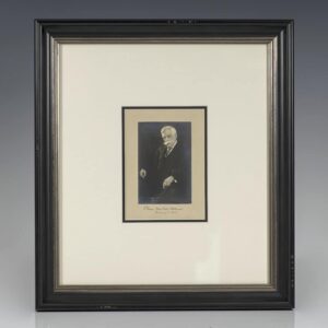 Justice Oliver Wendell Holmes, Jr. Signed Photograph.