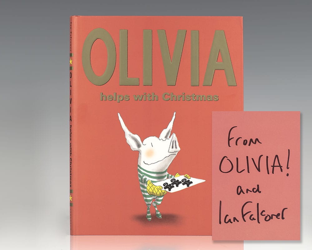 Olivia Helps With Christmas.