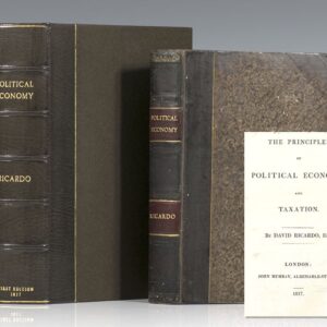 On The Principles of Political Economy and Taxation.
