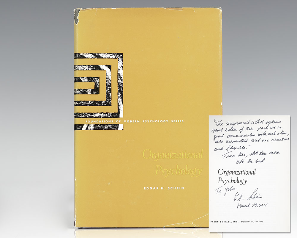 Organizational Psychology.