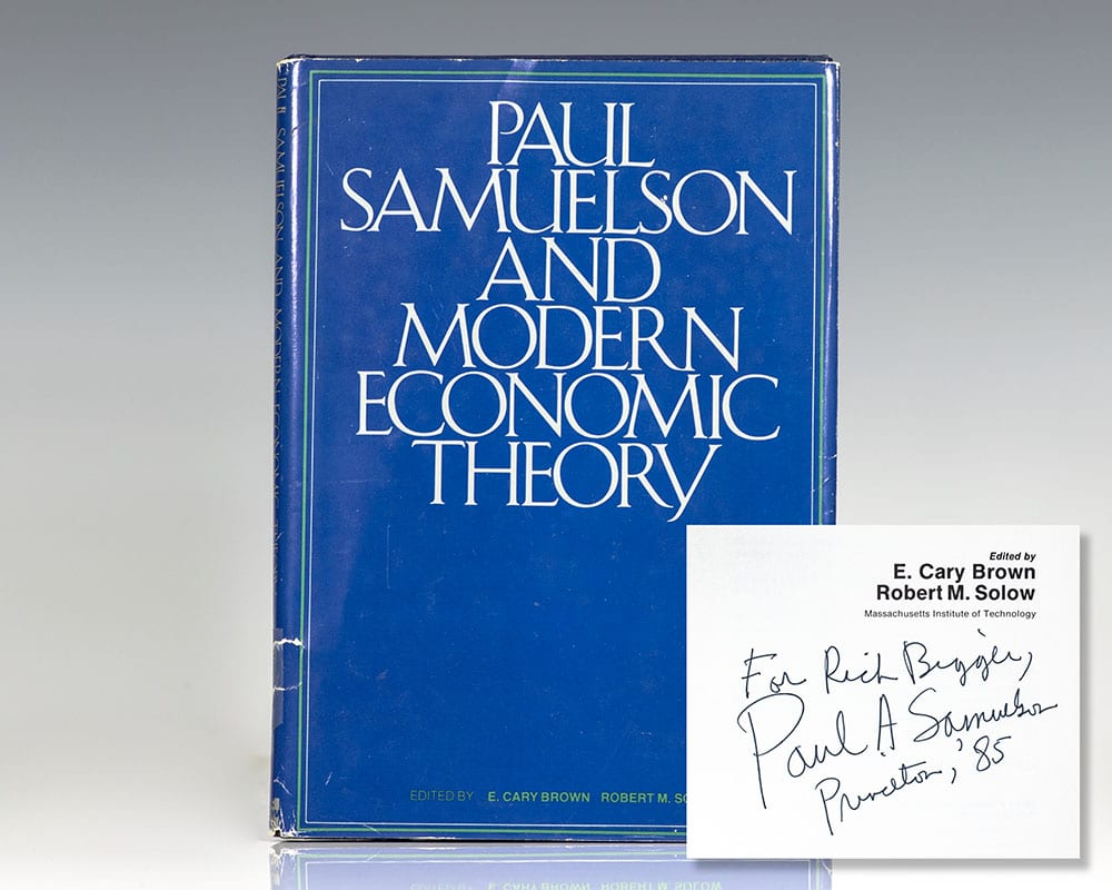 Paul Samuelson and Modern Economic Theory.