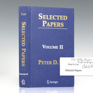 Peter Lax Selected Papers. Volume II.