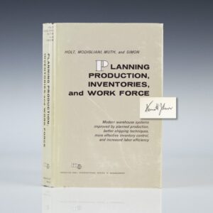 Planning Production, Inventories, and Work Force.