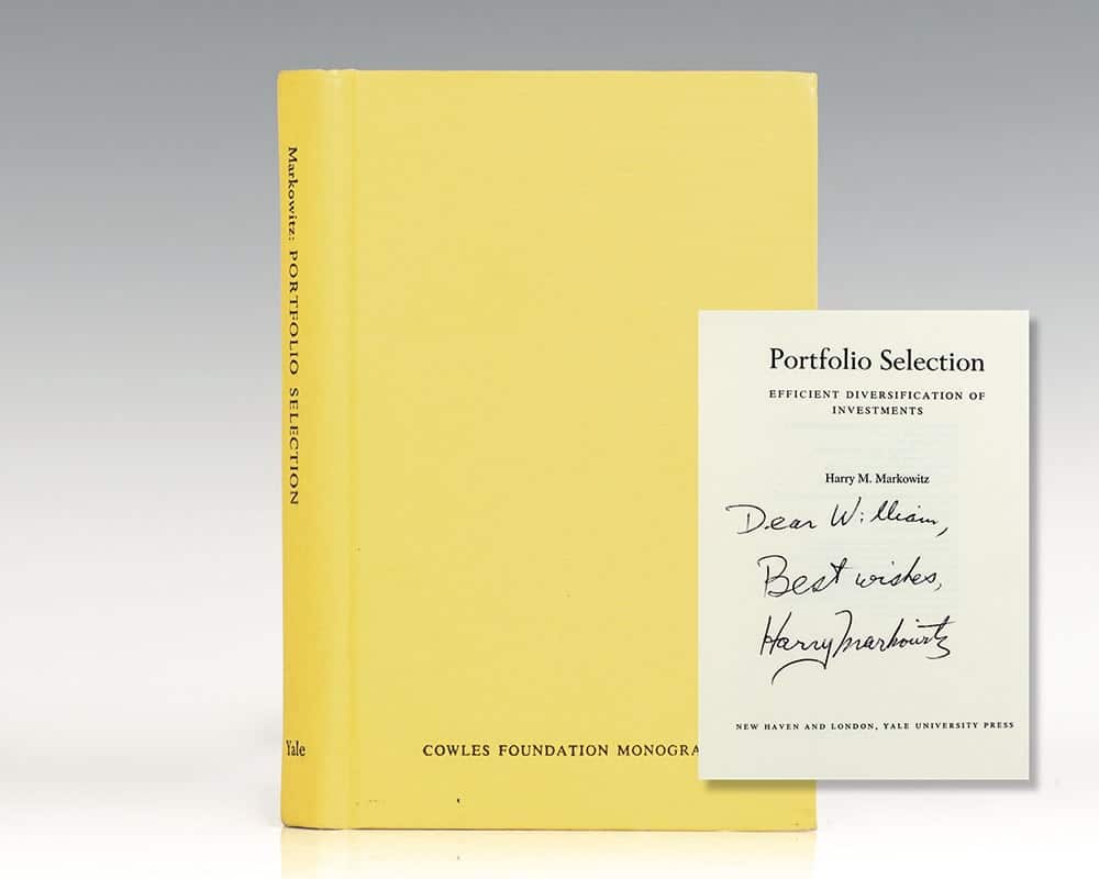 Portfolio Selection: Efficient Diversification of Investments.