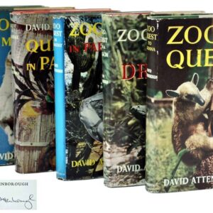Complete Set: Zoo Quest To Guiana, Zoo Quest For A Dragon, Zoo Quest in Paraguay, Quest in Paradise, Zoo Quest To Madagascar, Quest Under Capricorn