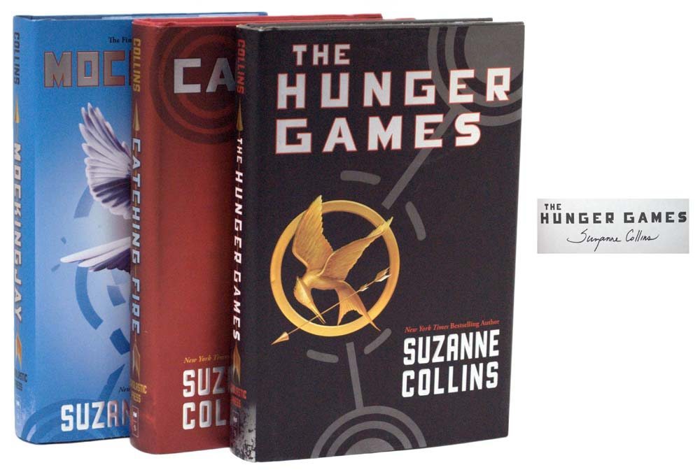 The Hunger Games, Catching Fire and Mockinjay.