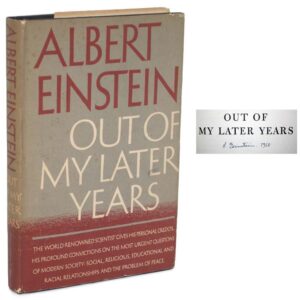 Out Of My Later Years
