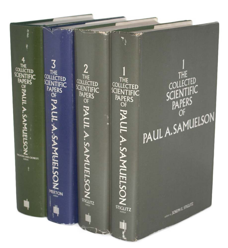 The Collected Papers of Paul A. Samuelson: Volumes 1-4