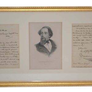 Autographed Letter Signed Charles Dickens (ALS).
