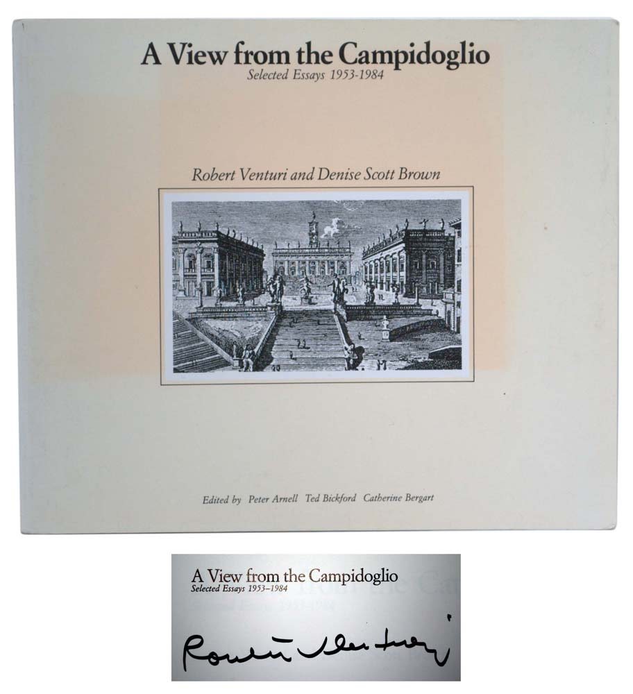 A View from the Campidoglio: Selected Essays 1953-1984.