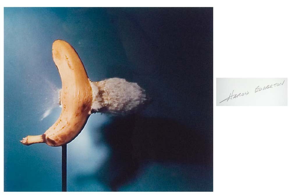 Bullet Through Banana "Banana Split", 1964 Original Photograph