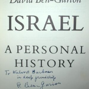 Israel: A Personal History