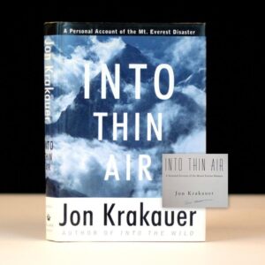 Into Thin Air: A Personal Account of the Mount Everest Disaster
