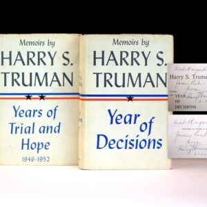 Memoirs: Year of Decisions and Memoirs: Years of Trial and Hope 1946-1952