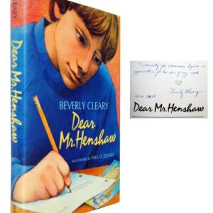 Dear Mr. Henshaw