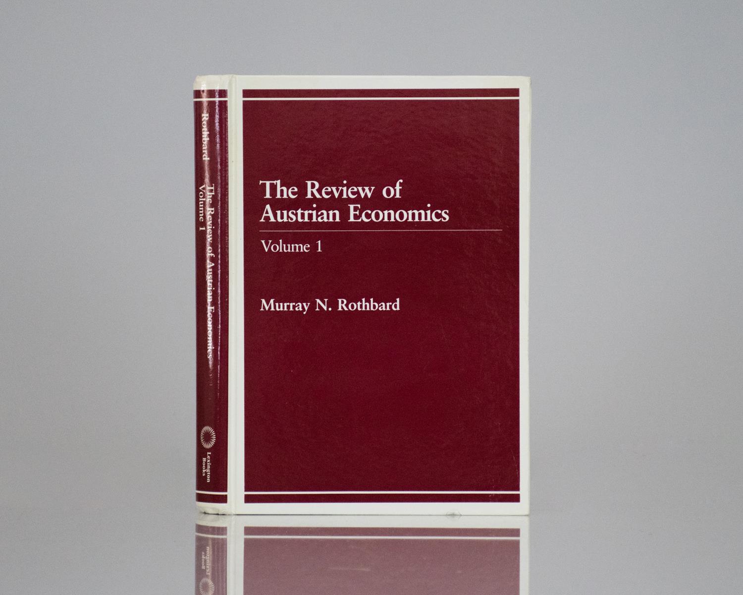 The Review of Austrian Economics: Volume 1