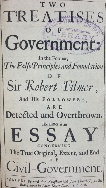 Two Treatises of Government