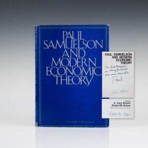 Paul Samuelson and Modern Economic Theory