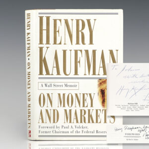 On Money and Markets: A Wall Street Memoir