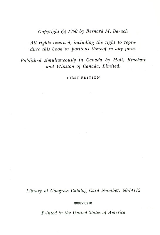 The Public Years: My Own Story