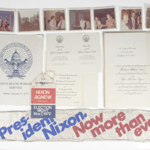 Richard M. Nixon Second Presidential Inauguration Photograph and Document Collection