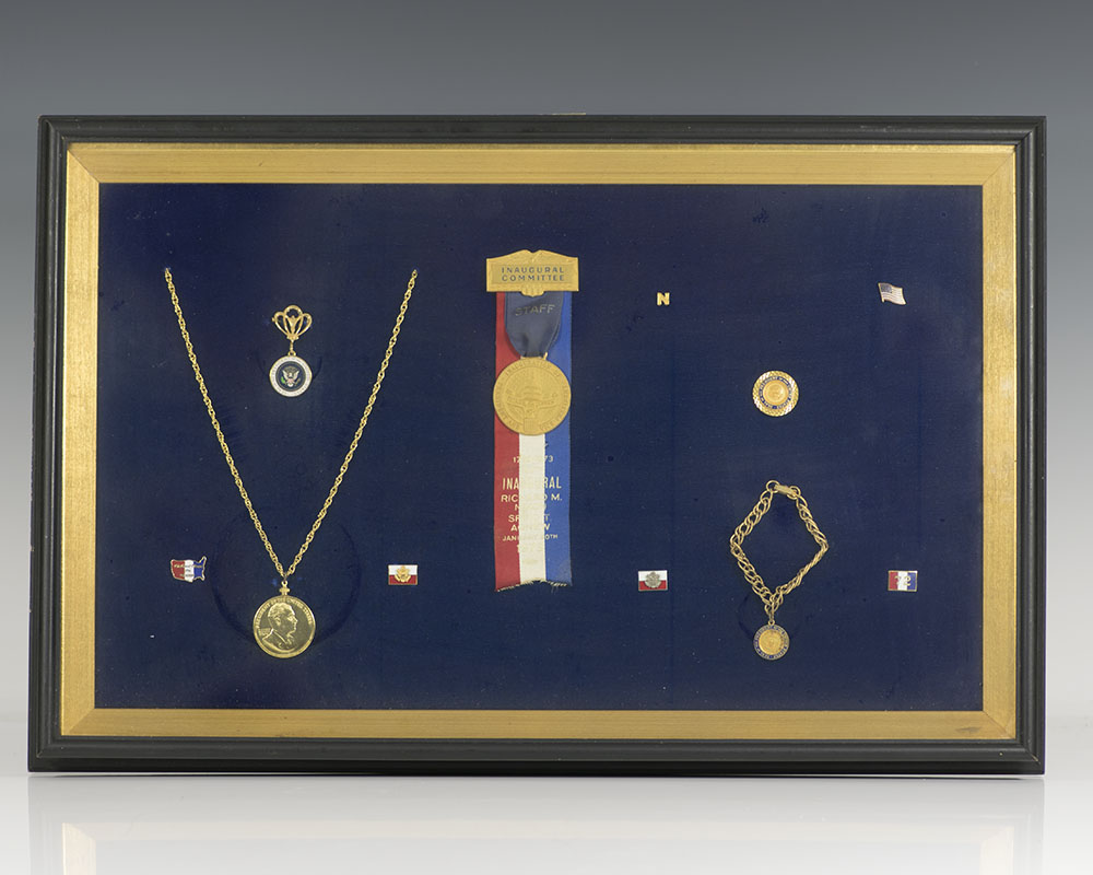 President Richard M. Nixon Inaugural Medallion Collection.