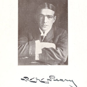 Ernest Henry Shackleton and Robert E. Peary Signed Explorers Club Luncheon Menu