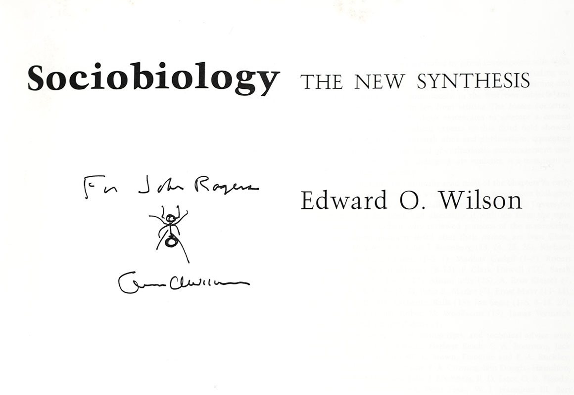 Sociobiology: The New Synthesis