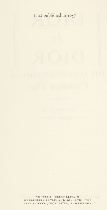 Dior By Dior