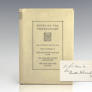 Notes on the Harvard Tercentenary