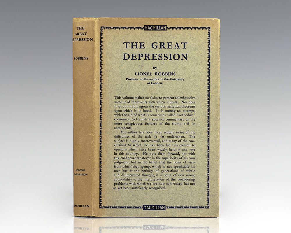 The Great Depression.