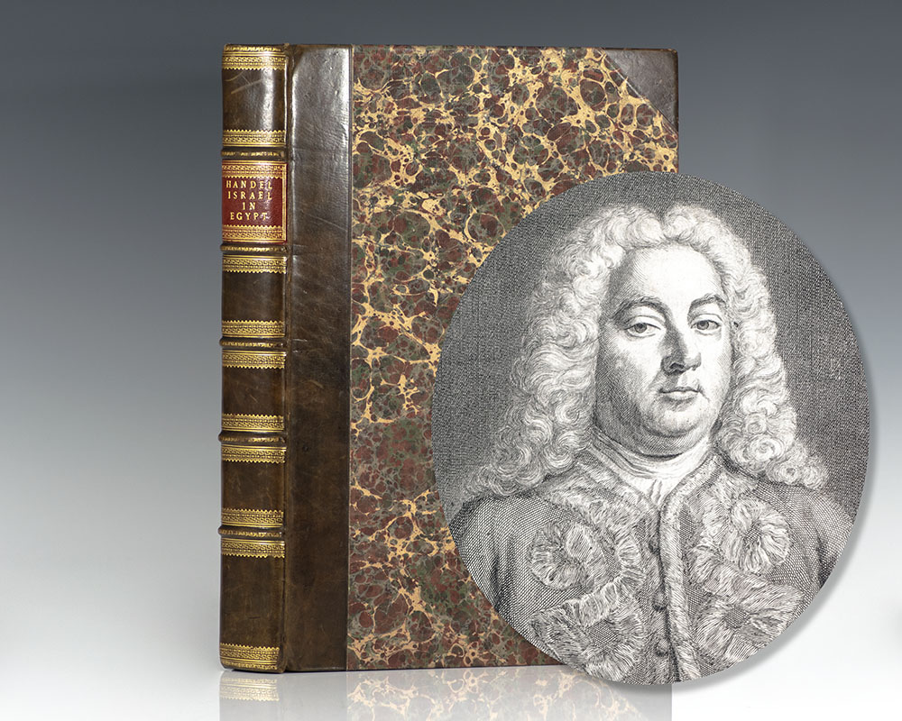 Israel in Egypt an Oratorio in Score, as it was Originally Composed by Mr. Handel.