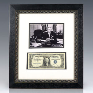 Harry S. Truman Signed Dollar Bill.