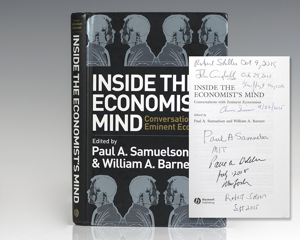 Inside the Economist’s Mind: Conversations with Eminent Economists.