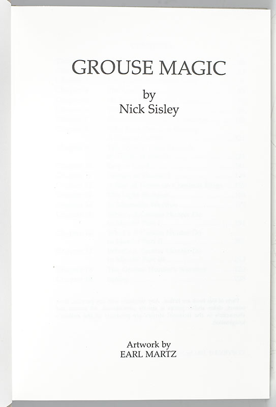 Grouse Magic