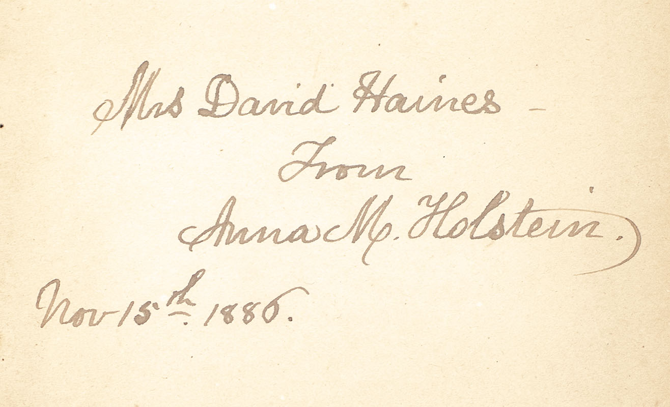 Three Years in Field Hospitals of the Army of the Potomac