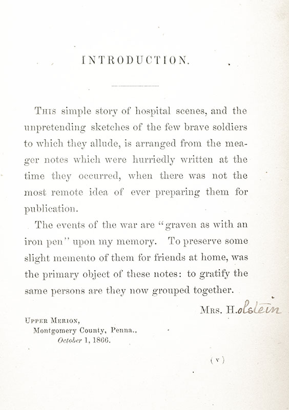 Three Years in Field Hospitals of the Army of the Potomac