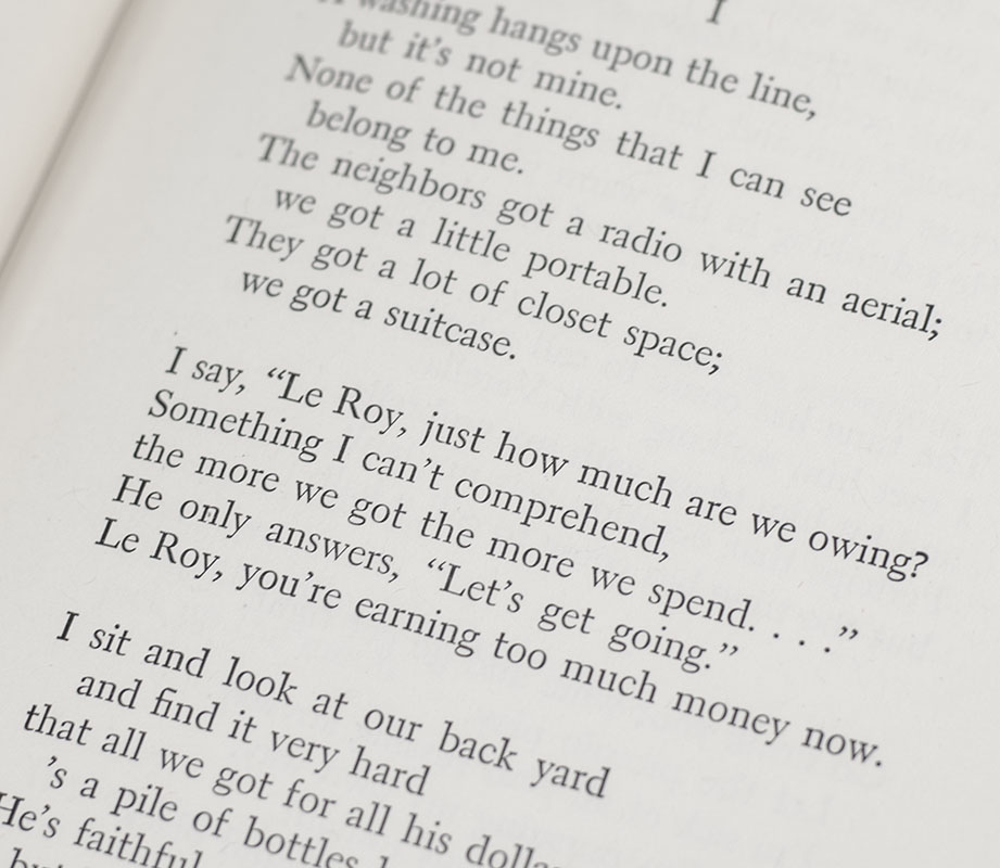 Poems: North & South - A Cold Spring