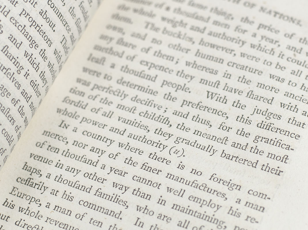 An Inquiry into the Nature and Causes of the Wealth of Nations