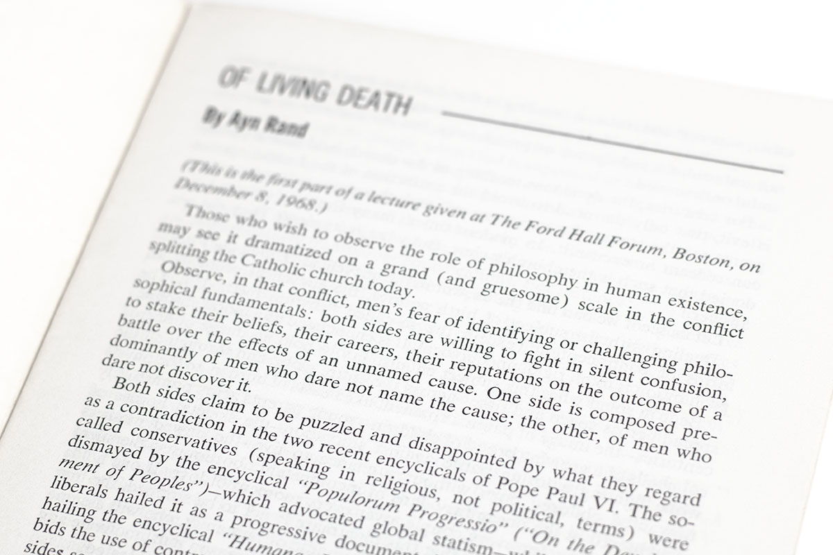 The Objectivist: Volume 7