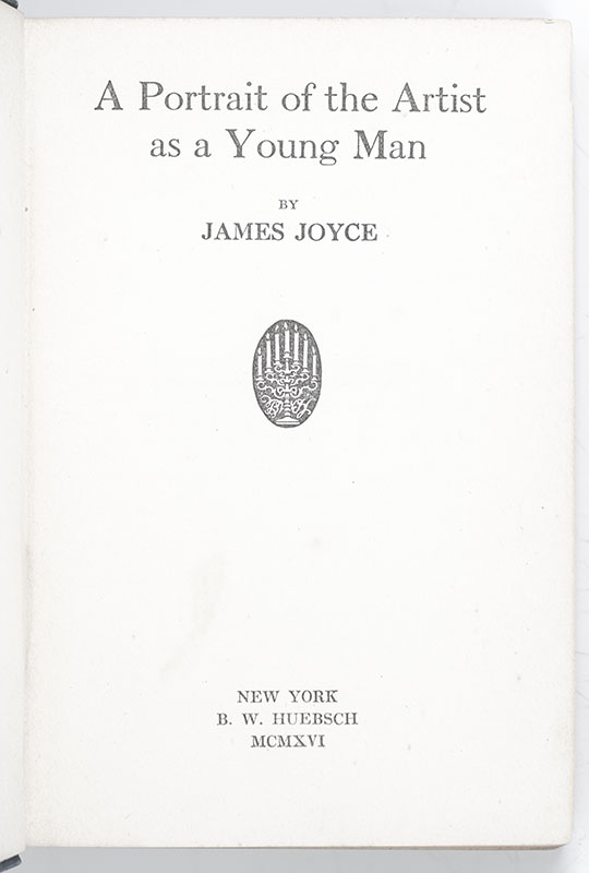 A Portrait of the Artist as a Young Man