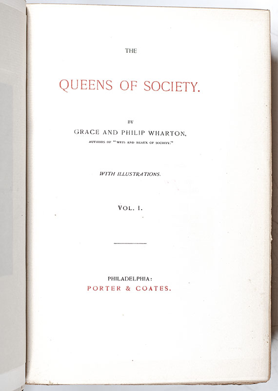 The Queens of Society and Wits and Beaux of Society