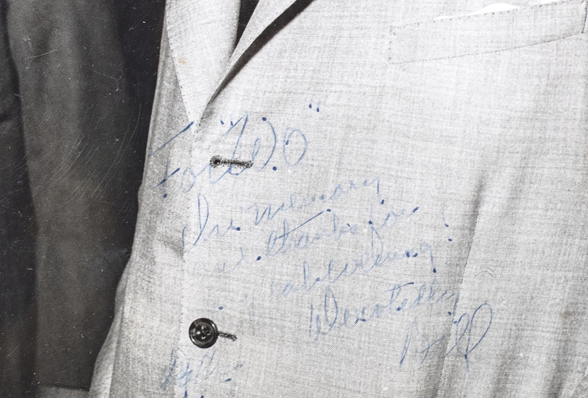 Bill Wilson Signed Photograph