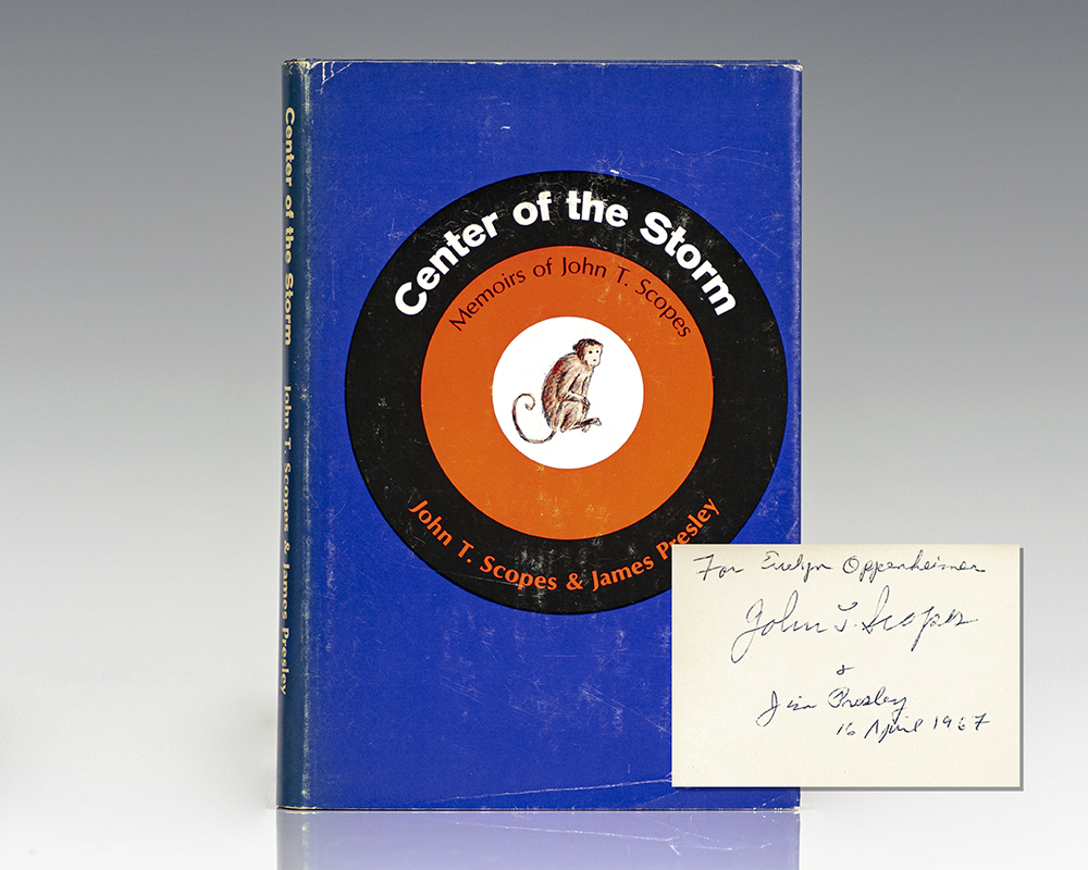 Center of the Storm: Memoirs of John T. Scopes
