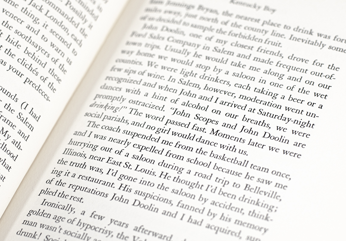 Center of the Storm: Memoirs of John T. Scopes